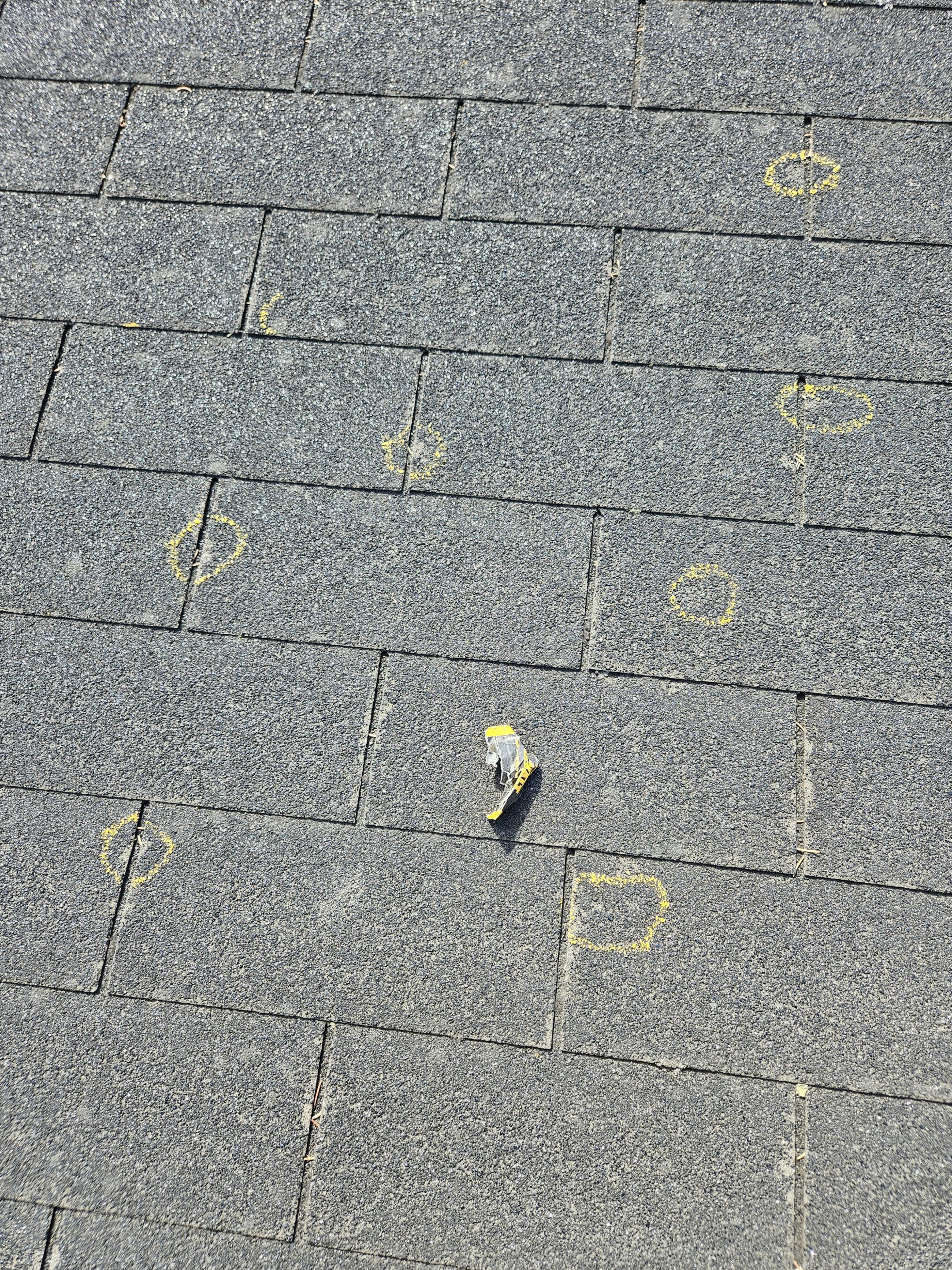 Hail Damaged Roof in Coleman